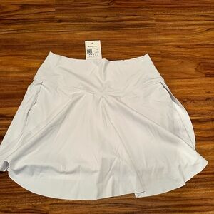 NWT white halara skirt